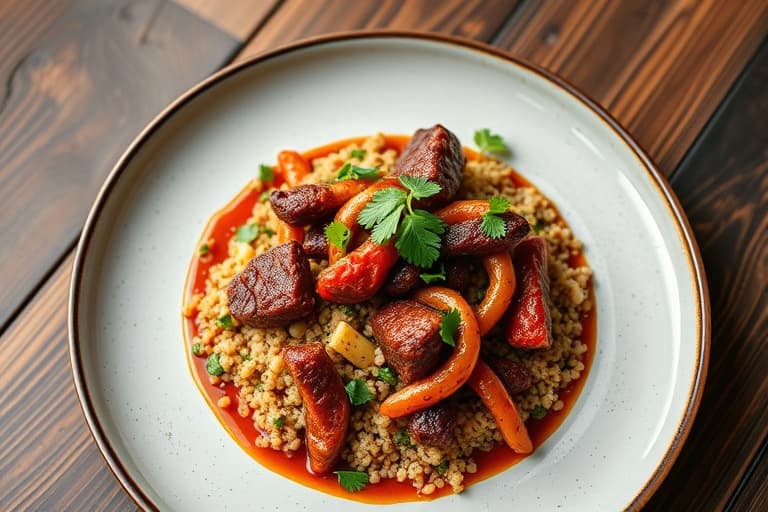 Ghost Pepper Bison Chili med Quinoa