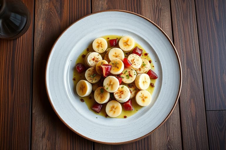 Banan- og havregrøt for én