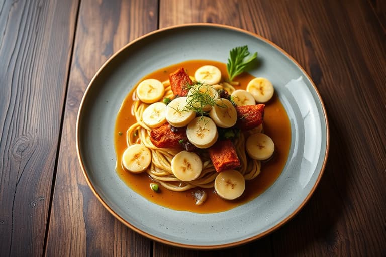 Philly-stil gresskar- og bananbrød