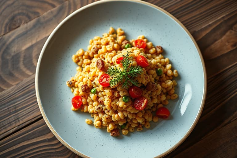 Quinoa- og dillflatbrød