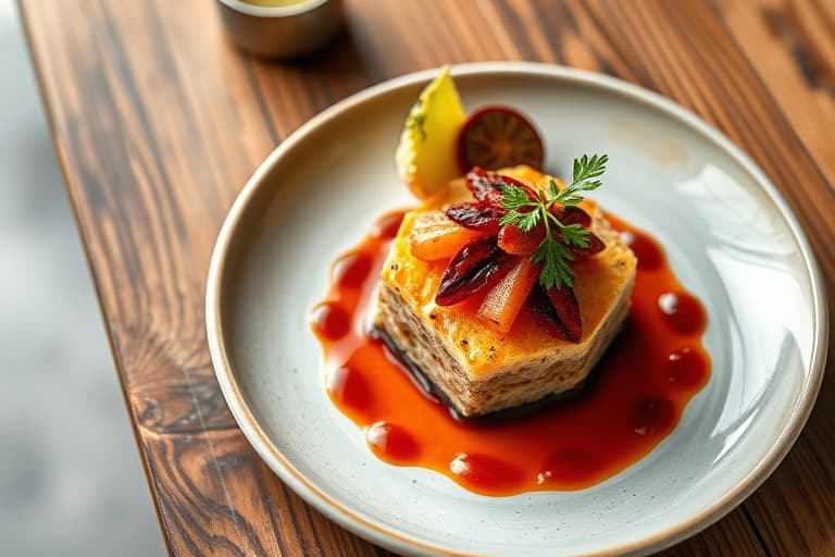 Japansk-inspirert kjøttkake