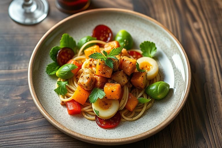 Quinoa og kalkunfylte tomater