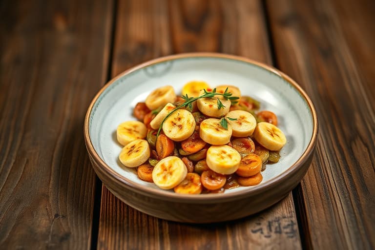 Veganske banan- og havrekjeks