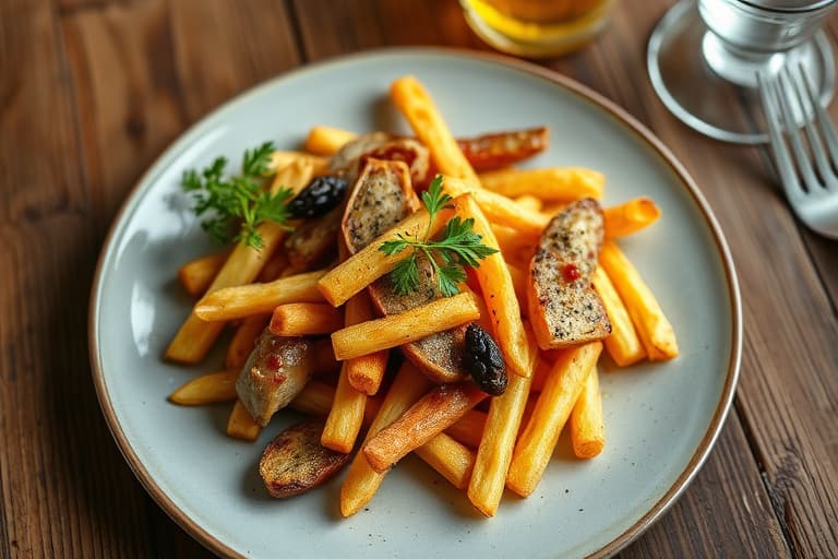 Ristet blomkål med grønnkålchips og sitrus