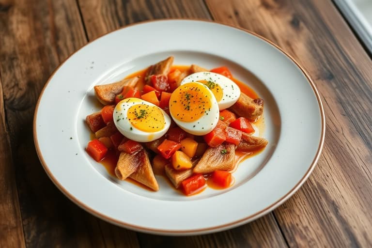 Salsa fylte eggerøre