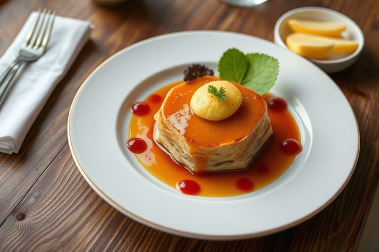 Eple- og karamellkake