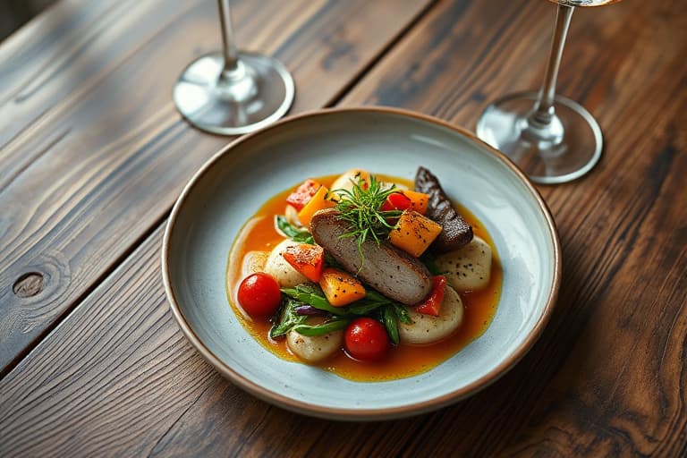 Nøtte- og fruktfylling samt glasur