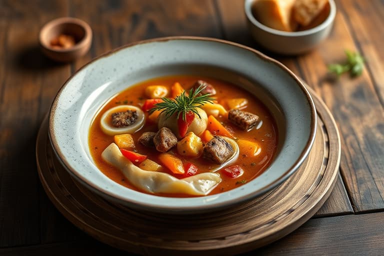 Rask italiensk risuppe