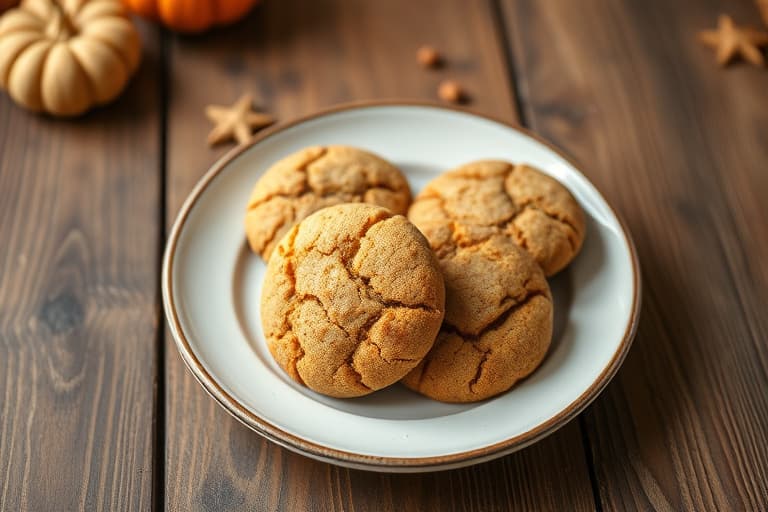 Pumpkin Spice Snickerdoodles