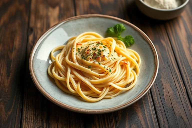 Falsk Fettuccine Alfredo