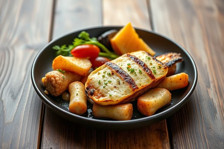 Bakte fiskekroketter