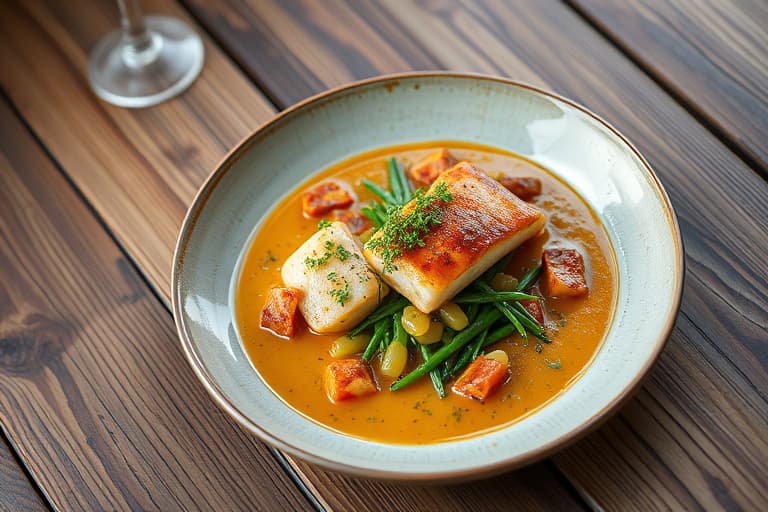 Auberginer i rød saus