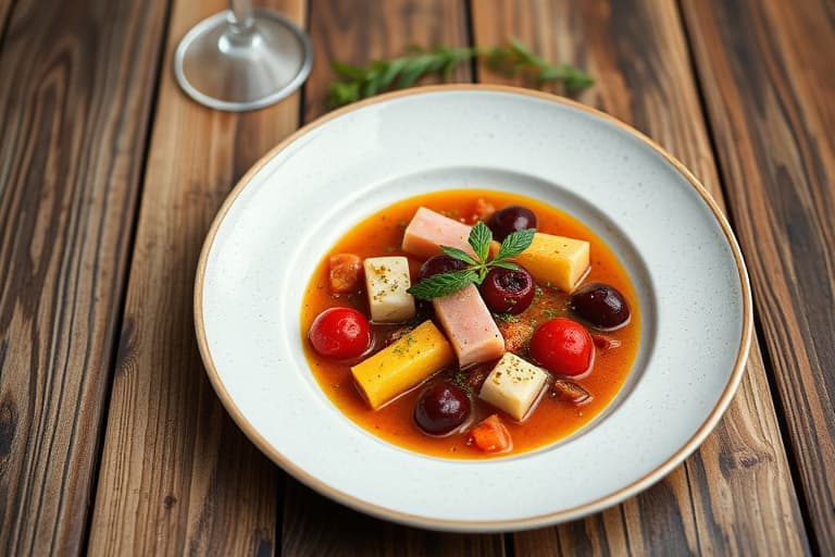 Jordbær-rabarbrékompott med vaniljebønneinfusert kokosnøttkrem