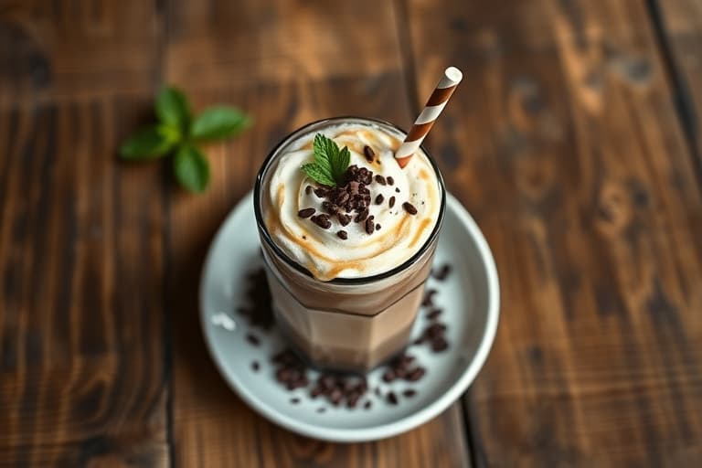 Lavkalori root beer mocha frappe