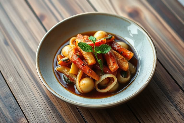 Japansk miso- og sesamsaus