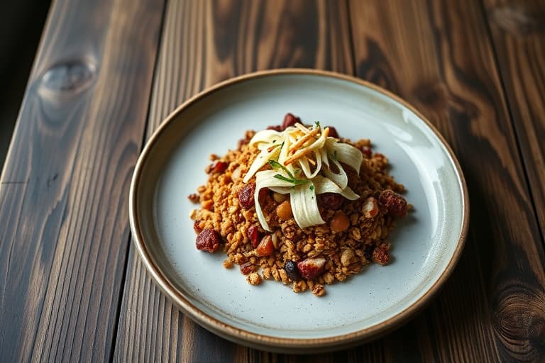 Chewy veganske granolabarer