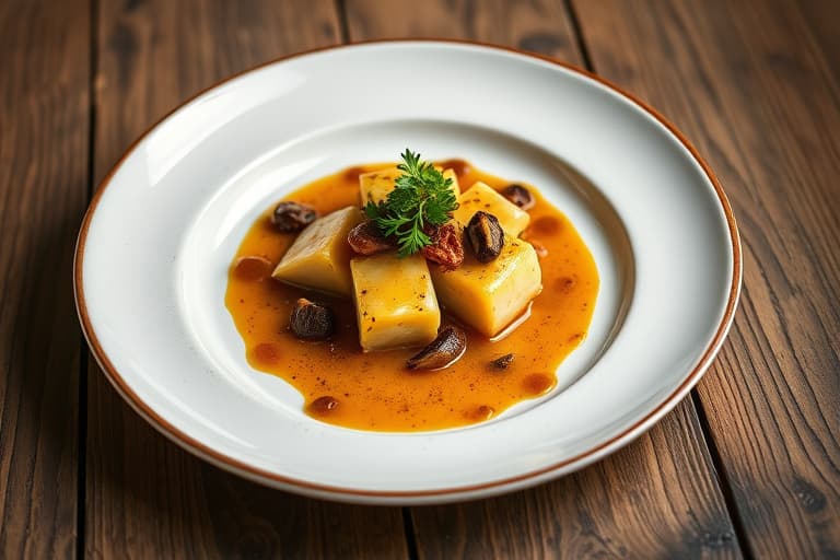 Balsamisk kyllingbryst med porcini-sopp