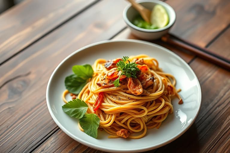 Martys Ginger Pad Thai