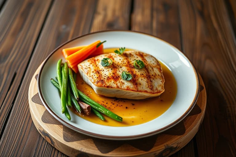 Hickory-røkt laksespydene