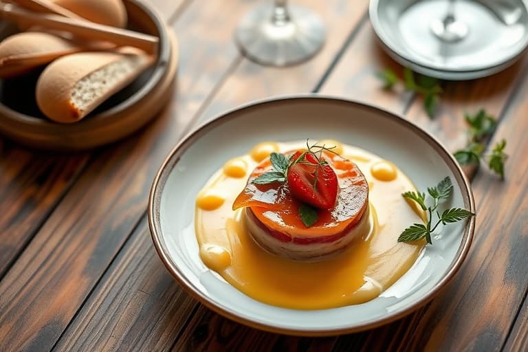 Fersk frukt- og vaniljekremtart