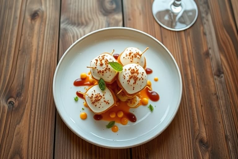 Melk- og kjeksis-pops