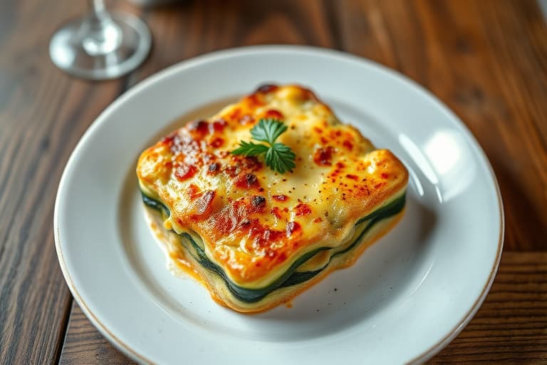Cheesy Zucchini Gratin