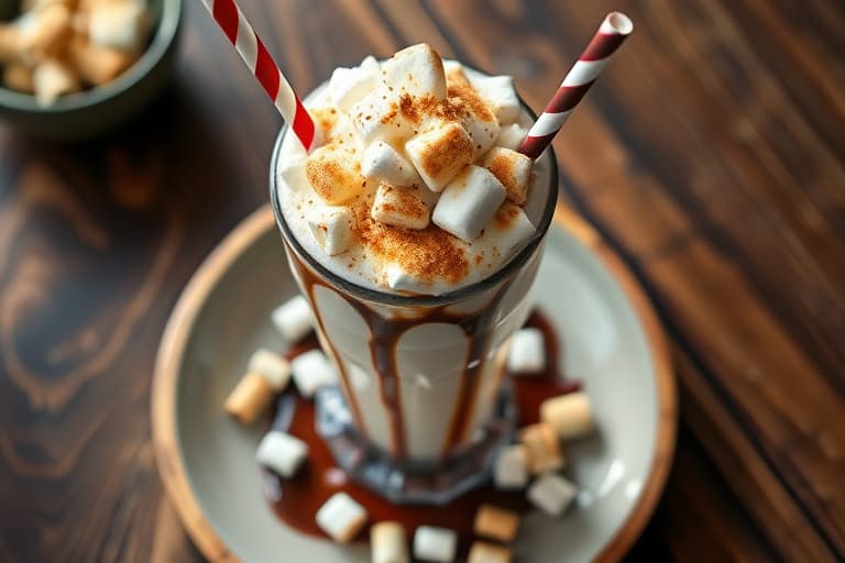 S'mores Mega Milkshake