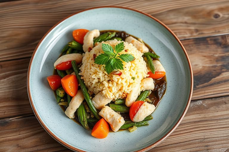 Ukedagschili med ris