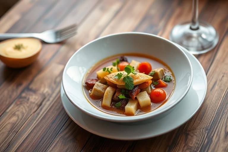 Vårens jordbærsuppe