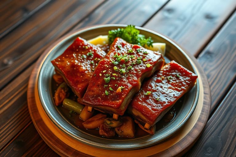 Japanske krydrede spare ribs