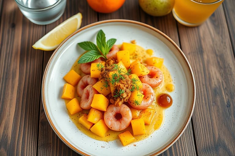 Rask og enkel mango-margarita