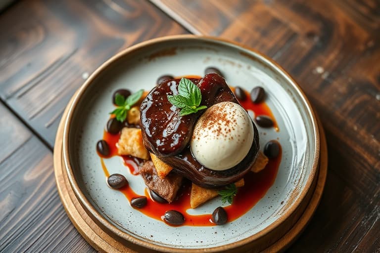 Sjokoladebrødskake i kopp