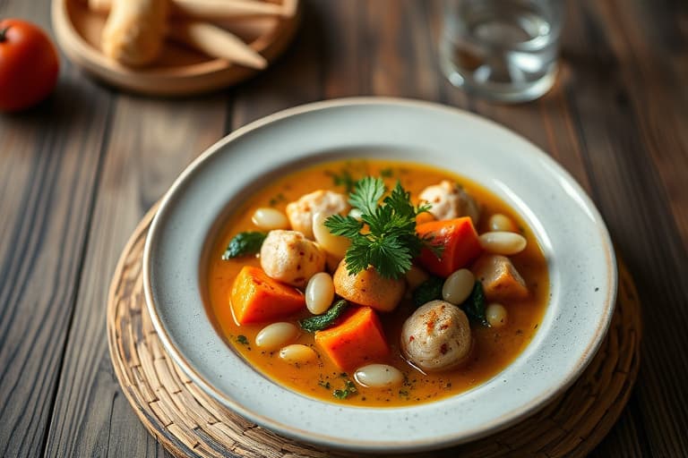 Peanøttsmørgeitssuppe