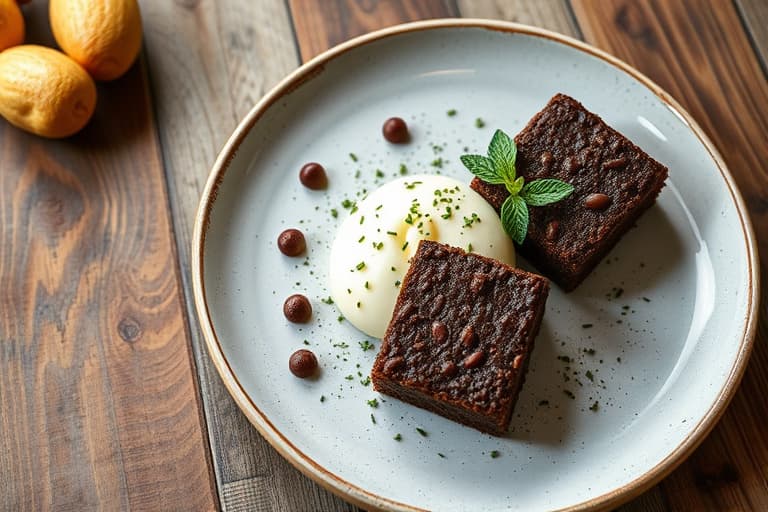 Glutenfrie valnøtt- og karobbrownies
