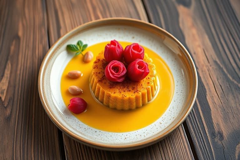 Kaker med kremet glasur og rosiner på toppen av squash-kjeks