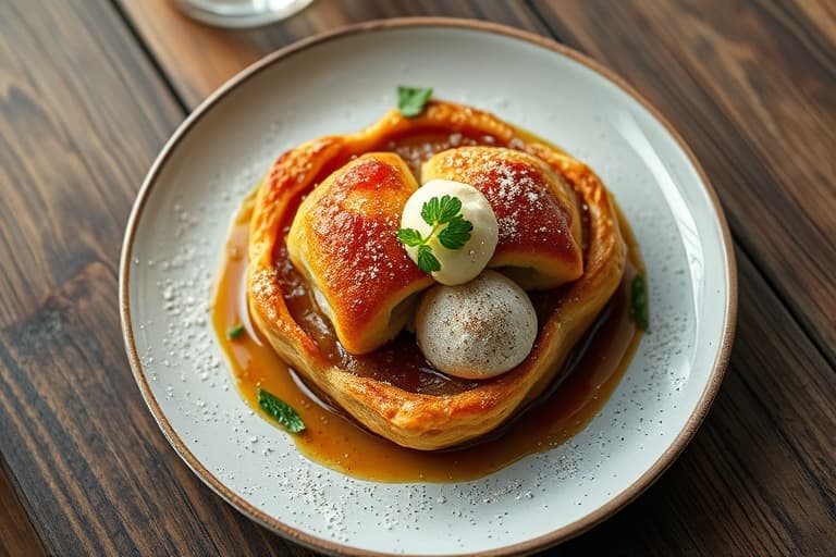 Grillet lammelårskiver med fersk myntgele