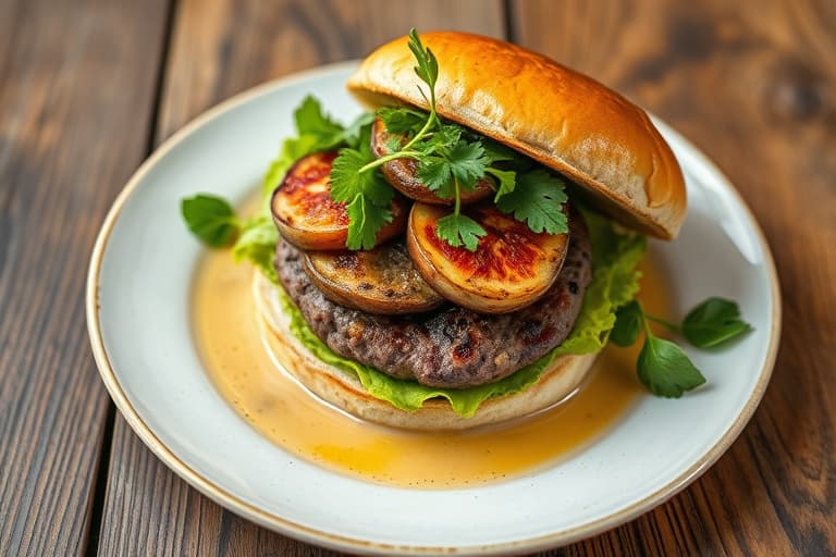 Blåmuggost-figburger