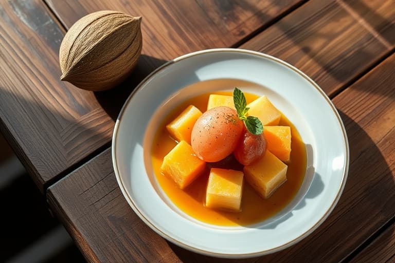 Ms. Piggies raske kokosnøysorbet