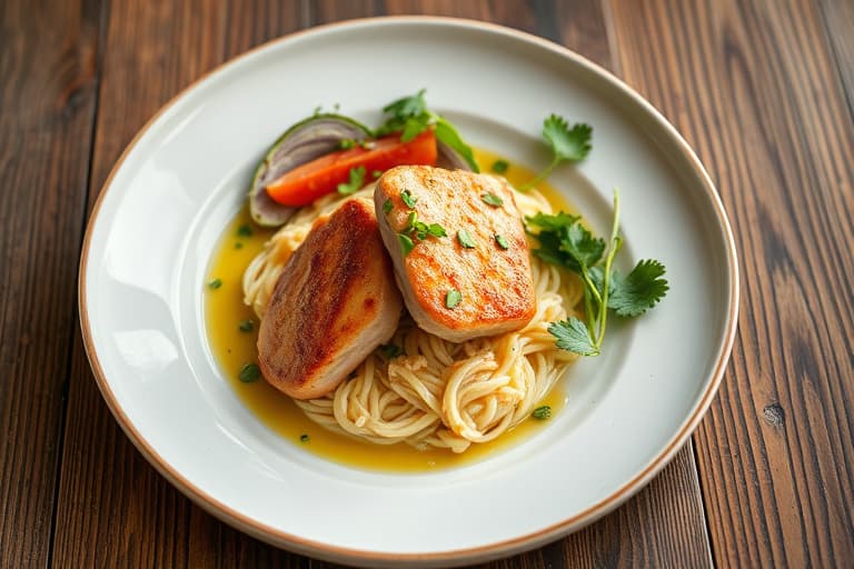 Sunn og smakfull lakserisbolle