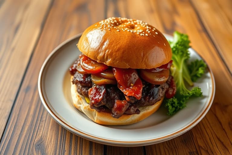 Carolina Barbecue Burgere