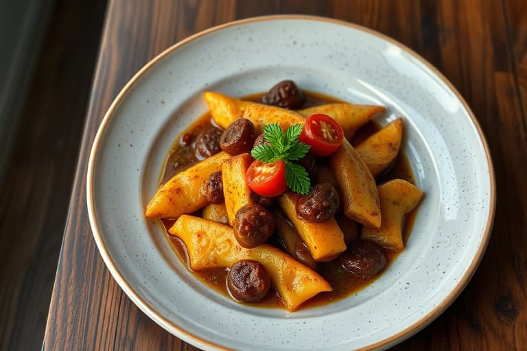 Tante Doras colombianske kylling med poteter