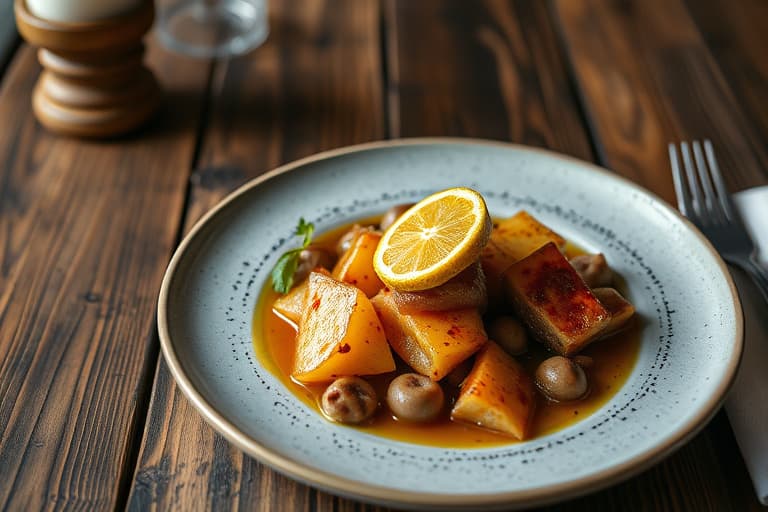 Hvitløk- og sitronkikskaker