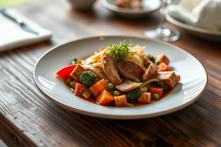 Må-prøve Hainanese kyllingris