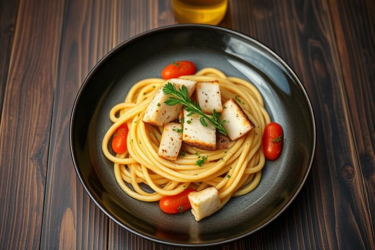 Jan's Pasta-N-Peas med tunfisk og soltørkede tomater