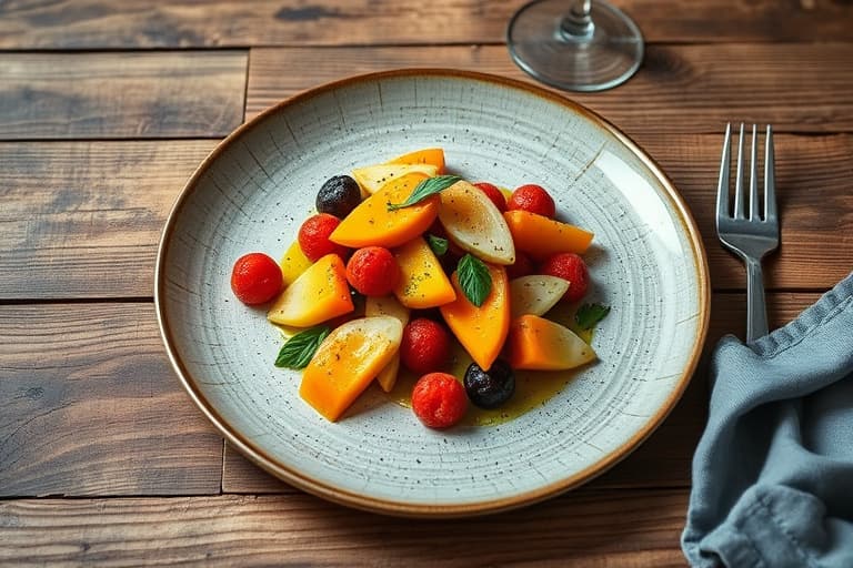 Hjemmelaget fruktblanding til babymat