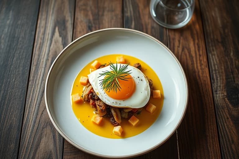 Babyegg, eple- og risgrøt