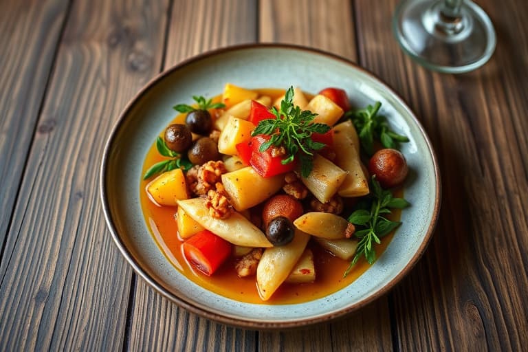 Karamell- og eplehavrekjeks