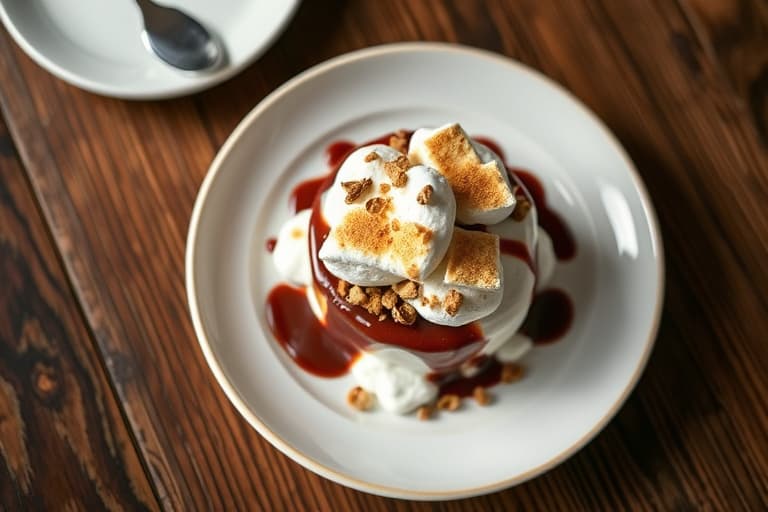 Vegan S'more Sundae
