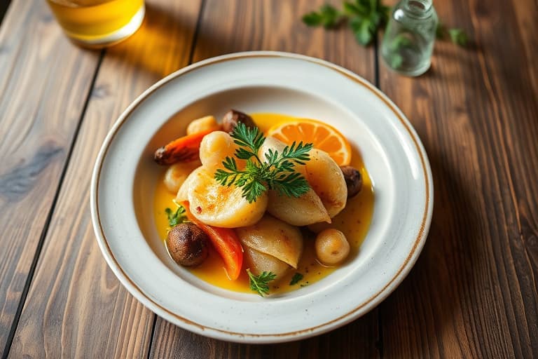 Sitron- og tranebærlimpa