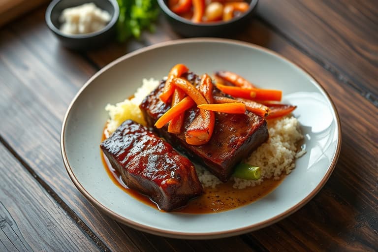 Kalbi (Koreansk BBQ kortrekeribbe): Ekte oppskrift